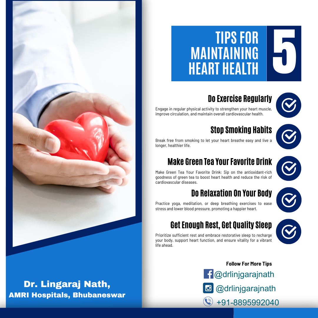 5 Essential Tips for Maintaining Heart Health: A Holistic Approach